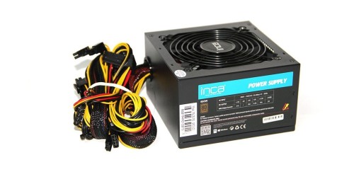 Inca IPS-065PB moduł zasilaczy 650 W 20+4 pin ATX ATX Czarny - 2995036