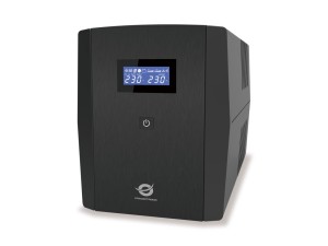 Zasilacz awaryjny UPS Conceptronic 1200VA/720W/4xUK/HID USB/RJ45in/Out/AVR sw
