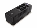 Zasilacz UPS Conceptronic 850VA/490W/6xSchuko/RJ45 in/Out Office black - 2995280