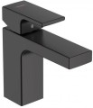 HG Vernis Shape - handvaskarmatur 100 med loft-op ventil mat sort - 2967771