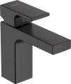 HG Vernis Shape - handvaskarmatur 100 med loft-op ventil mat sort - 2967768