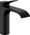 Hansgrohe Vivenis jednouchwytowa bateria umywalkowa 110 z podnoszoną zatyczką czarny mat - 3030123