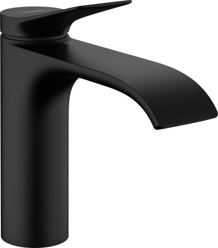 Hansgrohe Vivenis jednouchwytowa bateria umywalkowa 110 z podnoszoną zatyczką czarny mat - 2967801