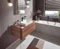 Hansgrohe Vivenis jednouchwytowa bateria umywalkowa 110 z podnoszoną zatyczką czarny mat - 3030129