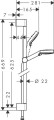 Hansgrohe Crometta system prysznicowy Chrom, Biały - 3030147