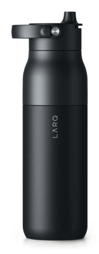 LARQ Bottle PureVis 2 - inteligentna, samoczyszcząca butelka filtrująca, światło UV-C 680ml (obsidian black) - 3013315