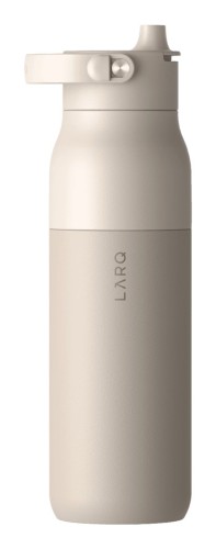 LARQ Bottle PureVis 2 - inteligentna, samoczyszcząca butelka filtrująca, światło UV-C 1L (granite white) - 2967937