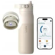 LARQ Bottle PureVis 2 - inteligentna, samoczyszcząca butelka filtrująca, światło UV-C 680ml (mojave dune)