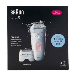 Braun Silk-épil 5 5-030 28 pęset(y) Różowy, Biały
