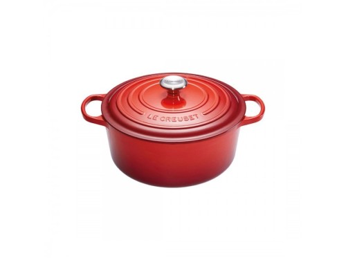 Le Creuset garnek Signature apvalny 24 cm czerwony - 2968527