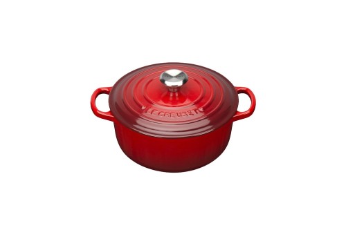 Garnek Le Creuset Signature apvalus 20 cm czerwony - 2968528