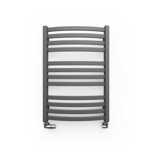 Wieszak na ręczniki model D01 o wymiarach 710x500 w kolorze grafitowym - 2968635
