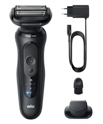 Braun Series 5 52-N1200S Golarka foliowa Przycinarka Czarny - 3030687