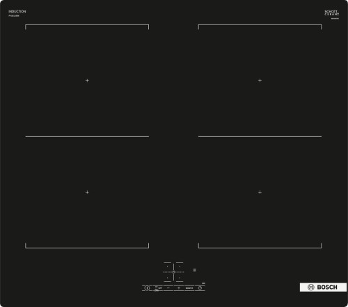 Płyta indukcyjna BOSCH PVQ611BB6E Serie 6 60 cm | PowerBoost | CombiZone | timer | czarny - 3031455
