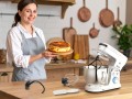 ELDOM ROBOT PLANETARNY WRK1300 DULCE, 1300W, 5L , TRY KOŃCÓWKI DO UBUJANIA, MISZANIA, UGNIATANIW, WYJMOWANA METALOWA MISA - 3031597