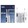 Oral-B iO6 & OxyJet Dorosły Obrotowo-pulsacyjna szczoteczka do zębów Biały - 2969970