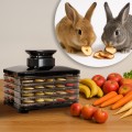 ELDOM SUSZARKA DO GRZYBÓW, WARZYW I OWOCÓW SG520 400W REGULACJA TEMP. 35-70 STOPNI,5IĘĆ DUŻYCH TAC 32X25 CM , TIMER 05-24 H - 3031895