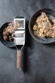 Microplane 43313 ręczna tarka / spiralizer Tarka z uchwytem Srebrny, Drewno - 3031993