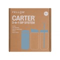 Kubek termiczny 473 ml Carter Move Mug 3w1 +3 nakrętki Fellow pudrowy niebieski - 3032020