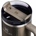 Kubek termiczny Stanley Quencher H2.O Fluted 1.18L GunMetal Shine - 3032102