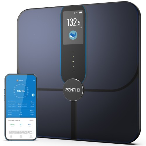 Renpho Elis Nova Prostokąt Ciemny Niebieski Elektroniczna waga osobista - 2970280