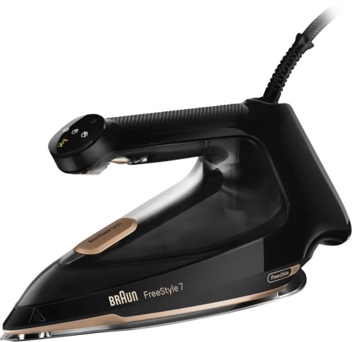 Braun FI 7276 BK FreeStyle 7 Żelazko parowe Czarny, Złoto - 3032351