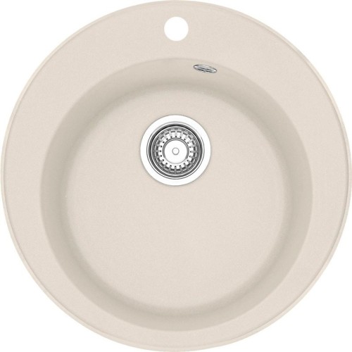 SINK SINGLE 1  3 1/2NL NWK TH OATMEAL - 3032531