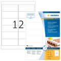 HERMA 9538 samoprzylepne etykiety Prostokąt Biały 480 szt. - 2970509