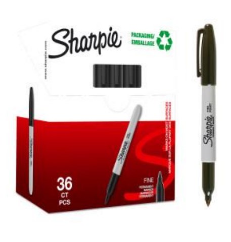 Sharpie 2025040 marker 36 szt. Czarny - 3032948