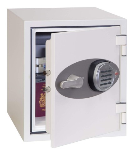 Phoenix Safe Co. Titan FS1282E Sejf podłogowy 25 l Stal Biały - 2972076