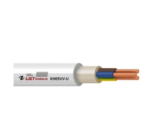 CABLE KH05VV-U/NYM 3X2.5 WHITE 25M - 2972355
