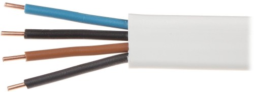 Przewód elektryczny drut płaski YDYp 450/750V 4x1,5mm2 ELEKTROKABEL 100m - 3033002