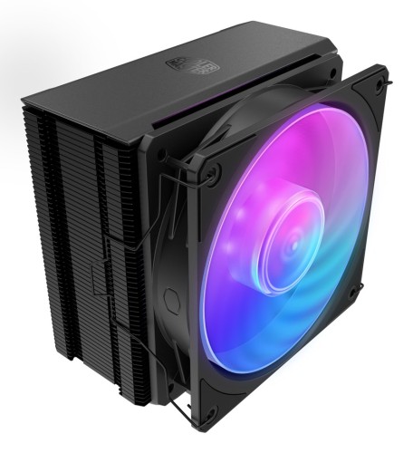 Cooler Master Hyper 212 3DHP Black ARGB Procesor Chłodnica powietrza 12 cm Czarny 1 szt. - 2972428