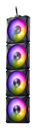 Wentylator XPG HURRICANE MAG 120 (120mm ARGB PWM Fan 4 szt.) BK sprzedaż detaliczna - 2972590