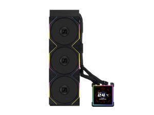 Lian Li HydroShift II LCD-S 360 TL Procesor Zestaw do chłodzenia płynami 12 cm Czarny 1 szt.