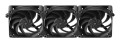 HAVN HVN-FS-H1230-02-TRI system chłodzenia komputerów Obudowa komputera Wentylator 12 cm Czarny 3 szt. - 2972598