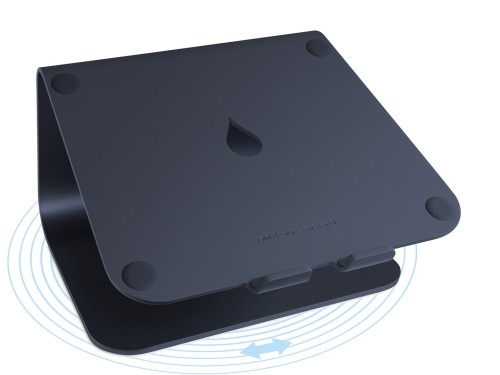 Rain Design MSTAND360 LAPTOP STAND WITH 360 Podstawka na notebooka Czarny 38,1 cm (15") - 2972694