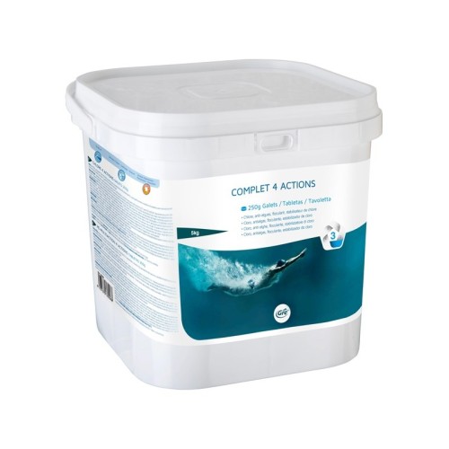 AGENT FOR POOL WATER 4 ACTIONS 5KG TB - 2972759