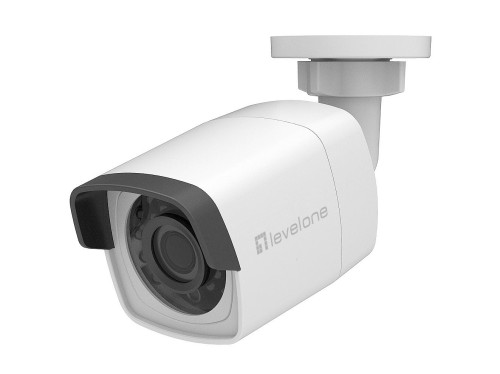 Kamera LevelOne IPCam Bullet Fix Out 4MP / H.265 / IR / 7W / PoE / IP67 - 2972858