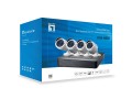 LevelOne CCTV 8-kanałowy zestaw 2MP/IP66/H.264/1x3.5"/IR-30m biały - 2972846