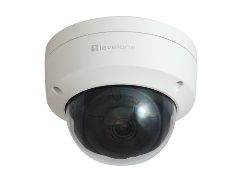 Kamera kopułkowa LevelOne IPCam Dome Fix Out 6MP / H.265 / IR / 9W / PoE / IP67 - 2972933