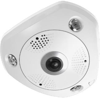 Kamera kopułkowa typu rybie oko LevelOne IPCam 12MP/H.265/IR/ 12W/PoE/IP67 - 2973217