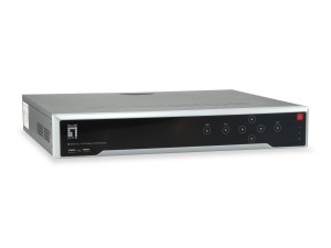 LevelOne NVR-1332 Sieciowy Rejestrator Wideo (NVR) Czarny, Srebrny