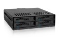 Stacja dokująca Icy Dock MB324SP-B, 0 TB, Serial ATA, Serial ATA II, Serial ATA III, Serial Attached SCSI (SAS), 440 g, Komputer stacjonarny - 2973478