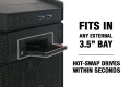 Icy Dock flexiDOCK MB521SP-B Czarny - 2973670