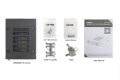 Icy Dock MB993SK-B panel drive bay 2,5/3,5" Panel nośny Czarny - 2973730