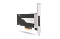 Kontroler pamięci masowej ICY Dock ToughArmor MB840M2P-B - Karta M.2 NVMe - PCIe 3.0 x4 - 1 nadajnik/kanał - Srebrny - 2973765