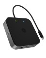 ICY BOX IB-DK408-C41 Przewodowa USB4 Antracyt - 2973821
