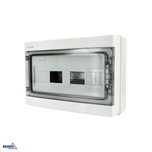 Rozdzielnica natynkowa hermetyczna IP65 ZACISKI 24N+24PE 2x12P