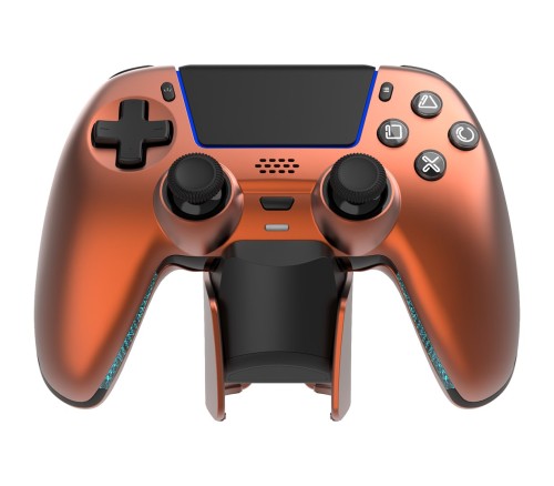 Deltaco Gaming GAM-199-ORANGECOPPER kontroler gier Pomarańczowy, Brąz Bluetooth/USB Gamepad PlayStation 5, PC, Android, iOS - 3018316